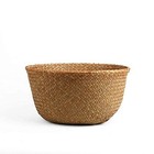  Woven Seagrass Belly Basket For Storage Plant Pot Basket And Small Original