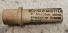 Antique Boyd Brand Needle Etui Wooden Sewing Needle Case Tube Victorian
