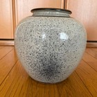 Cherry Blossom Japanese Ceramic Vase Vintage Flower Jar Vessel Floral 7 8 Inch