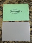 Auto Ordnance Corporation Thompson Gun Booklets Submachine Semi-automatic