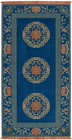 Hand Knotted Antique Floral Indo Tibetan Rug 3x6 Ft Wool Vintage Style Room Rug
