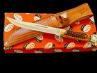 Vintage Case Xx Usa 2nd Cut Thick Stag Transition 516-5 Fixed Blade Knife boxnew