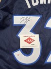 Karl-anthony Towns Signed Custom Timberwolves Nba Rookie Jersey W  Coa Kat Auto