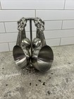 Ganz Measuring Cups 1  1 2  1 3    1 4 Cup W  Stand Scroll And Heart Pattern 