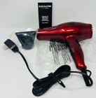 Babyliss Pro Ceramix Xtreme 2000 Watt Ceramic Hair Blow Dryer Red Nozzle New