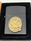 Zippo 1995 Harley Davidson Eagle Brass Emblem Lighter Unfired In Box D315