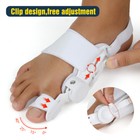 Hallux Valgus Big Toe Bunion Corrector Toe Straightener Foot Brace Pain Relief