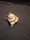 Vtg 1997 Exxon Tiger Head Safari Hat Plastic Promo Keychain Key Chain Key Ring