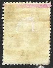 Queensland  australia  1886  Sct  82 Used h  Thick Paper   chalon Head   10sh Vf