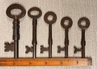Old Antique Vintage Keys Old Skeleton Keys Rare Genuine Antique Victorian Keys 