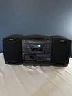 Vintage Sony Cfd-zw160 Cd Portable Radio Dual Cassette Player Boombox Stereo