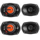 Jbl 420watt 6x9  Front   Rear Door Speakers   3 5  Dash For 2009-2023 Dodge Ram