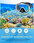 Snorkeling Gear For Adults Men Women 4 In 1 Snorkel Set With Ml xl  White 
