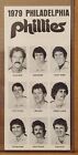 1979 Philadelphia Phillies Roster   Schedule Brochure -  Pete Rose Mike Schmidt