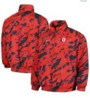 Nike Ohio State Buckeyes Mens Windrunner Anorak Jacket Fn7907 Small Splatter New