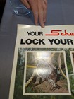 Vintage Schwinn Bicycles Advertising Poster Promo Sign Original 1980s 90s Retro 
