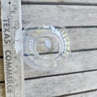 Vintage Delicate Blown Glass Clear Vase Or Plant Rooter 3 1 4 