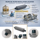 02xr05009501 Inline Oil Filter For Carrier Chiller New Fast Shipping Usa Stock