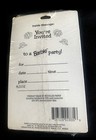 Vtg 90s Barbie Birthday Party Invitations   16 Mattel Blonde Doll Flower Y2k
