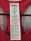 Wilson Women s Midtown Pleated Tennis Dress Red Size Small