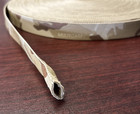 1  Nylon Webbing Multicam Arid Camo Tubular Two Side Pattern 5 Yds Usa Made
