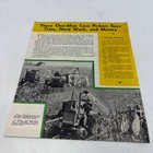 Vintage John Deere Corn Pickers Binders Sales Brochure Farm Equipment