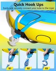 Upgrade Inflatable Towable Tube For Boating 1-3 Person