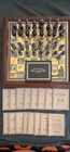 Htf  Franklin Mint Revolutionary War Chess Set With Map Board And Documents