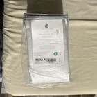 Hotel Collection Glint Quilted Euro Pillow Sham Set White 100  Cotton
