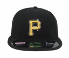 New Era 59fifty Men Boys Cap Pittsburgh Pirates 2016 Alternate Black Fitted Hat