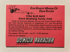 Don Garlits Autograph Drag Racing  big Daddy  1991 Racing Legends Signed