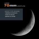 Celestron  Powerseeker 70eq Telescope - Manual German Equatorial Telescope