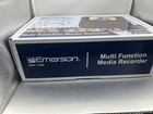 Emerson Emt-1200-multi Function Media Recorder With Lcd Screen - White - Newopen
