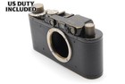 Cla d  almost Mint  Leica Ii 1933 Years Black Body Rangefinder Camera From Japan