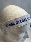 Vintage Bob Dylan Headband  Euro Tour White  Blue Adult Unisex See pics details