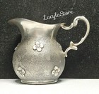 1944 Antique Italian 800 Silver Creamer   Sugar Bowl Set Torino M  Pacchiotti 10