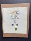 India 1948-69 Gandhi Stamps On Home-made Page  60 Stamps  sheets  popular Topic