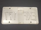 Authentic Alaska License Plate Enf-177 Centennial Gold Rush Design Vintage