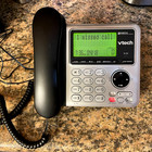 Vtech Corded Phone   3 Cordless Handset System Landline Answering Machine Works
