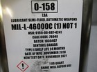 Usgi Lsa Weapon Lubricant Mil-l-46000c 1 Qt Sentinel Nsn 9150-00-687-4241  0-158