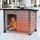 Large Heated Dog House Outdoor Xl Insulated Weatherproof Dog Kennel