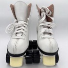 Roller Derby Skates Women s White Black Urethane Wheels Size 8