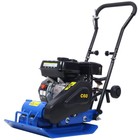 Plate Compactor 212cc 6 5hp  20x14  W built-in Wheel 5600 Vpm epa Compliant Blue