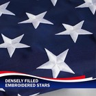 Usa Flag 2x3 Luxury Embroidered Star Double Sided Heavy Duty 300d Nylon Outdoor