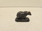 Vintage 2 75  Yellowtsone National Park Souvenir Cast Grizzly Bear Paperweight