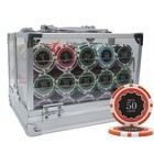 Mrc Poker 600pcs 14g Eclipse Poker Chips Set Acrylic Case