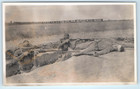 Wwi Us Marine Corps Men Springfield Rifle Bayonet Photograph
