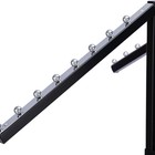 Sswbasics Black 4-way Clothing Rack With Adjustable Slant Arms For Retail