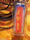 1 5  Tibetan Buddhist Beloved Green Tara W  Mantras Pendant Necklace Black Cord 