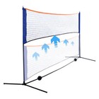 10x5ft Portable Adjustable Badminton Volleyball Tennis Net Set W carry Case Blue